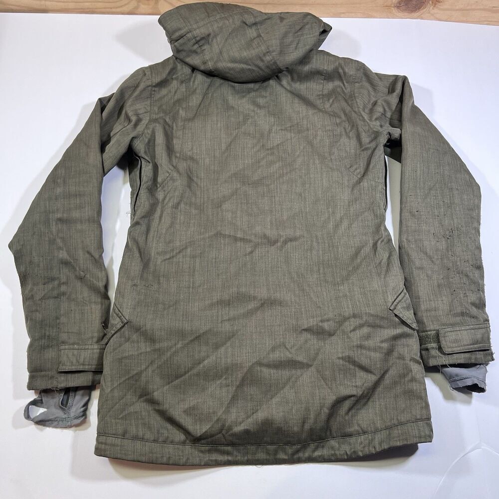 Burton White Collection Dryride Ski Snowboard Jacket Men's Small *READ* - Picture 14 of 14